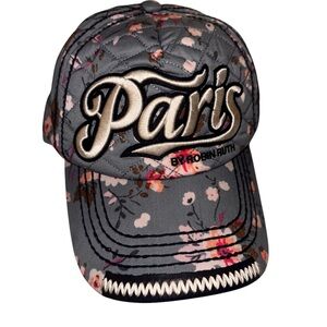 Floral Paris Cap